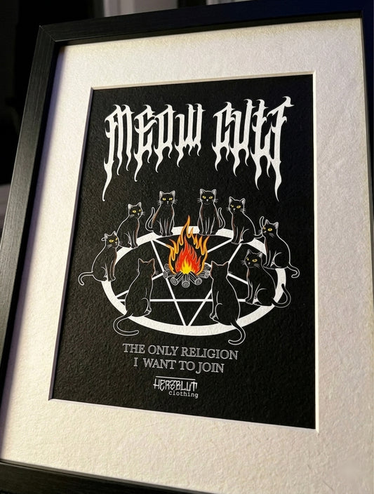 MEOW CULT - Kunstdruck