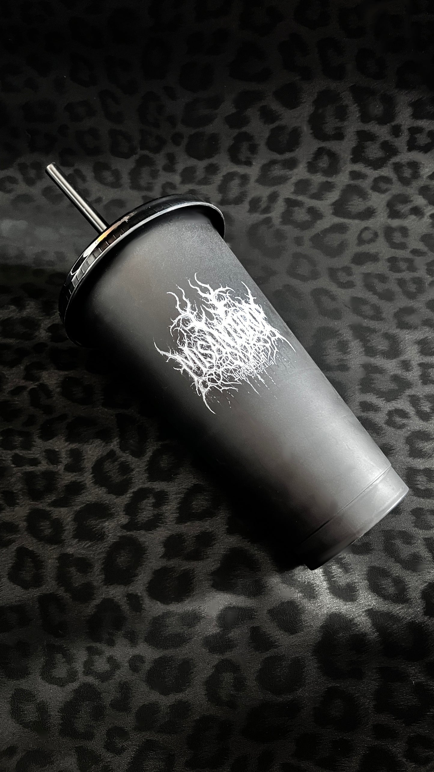 MISANTHROP BLACK METAL - Trinkhalm-Becher