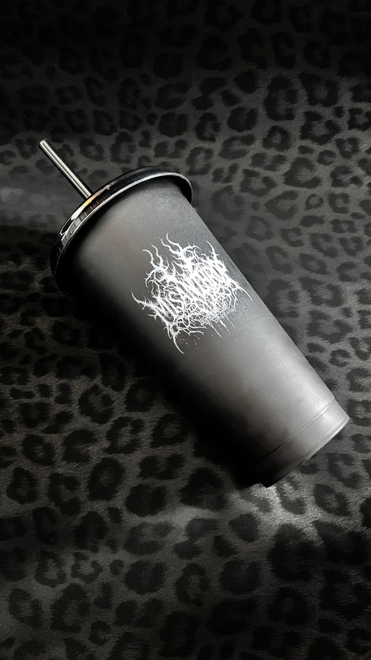 MISANTHROP BLACK METAL - Trinkhalm-Becher