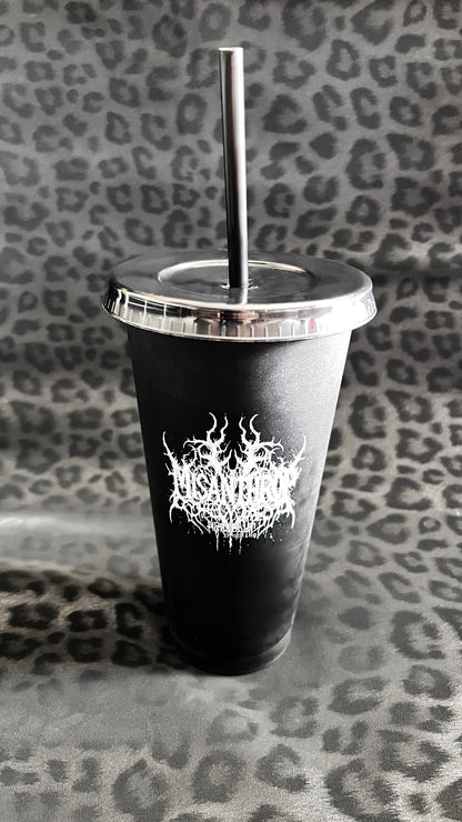 MISANTHROP BLACK METAL - Trinkhalm-Becher