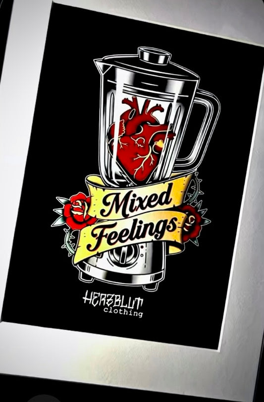 MIXED FEELINGS - Kunstdruck
