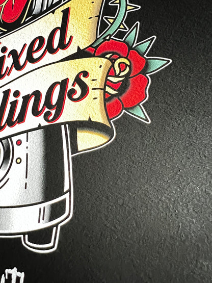 MIXED FEELINGS - Kunstdruck
