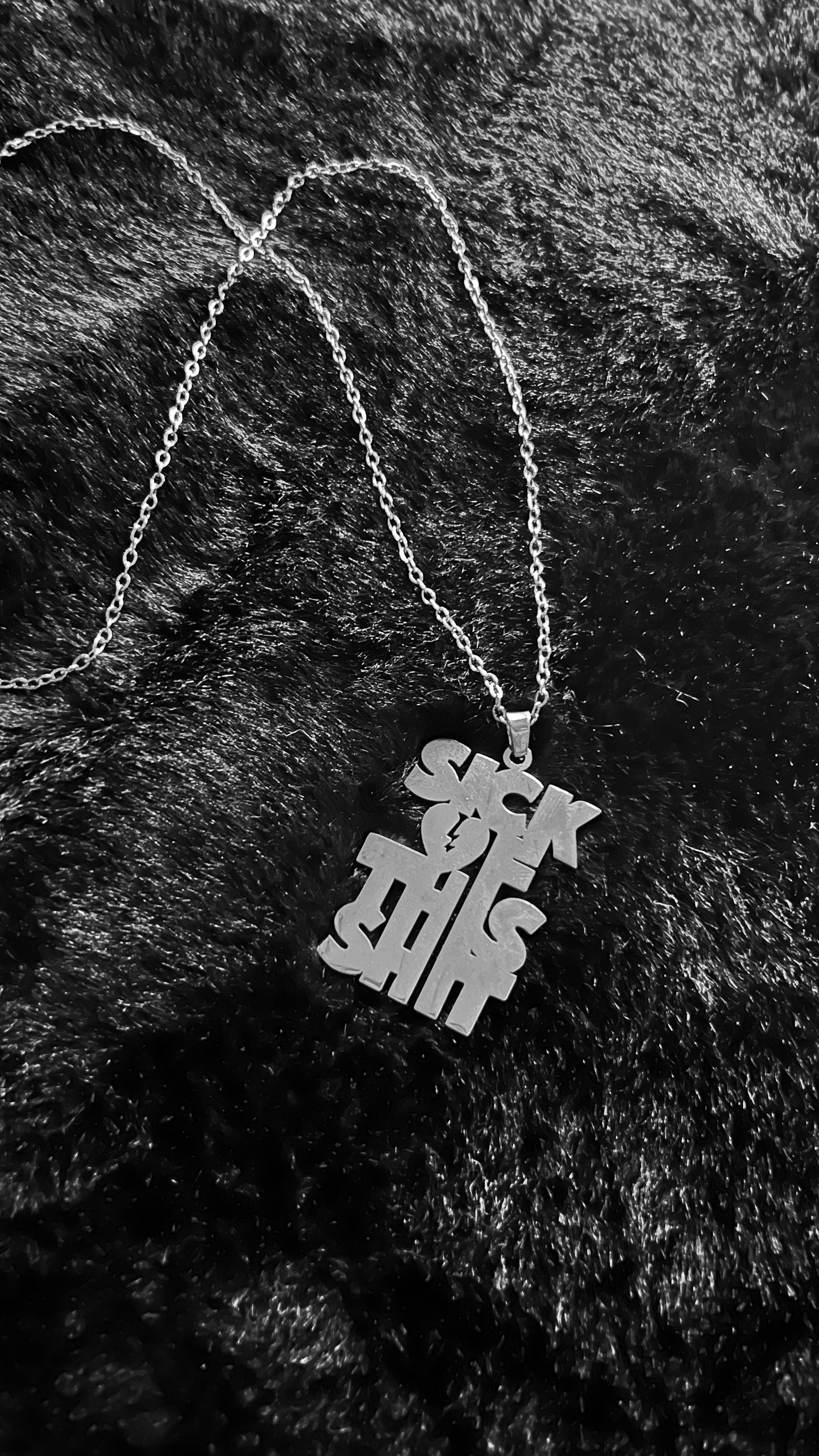 SICK OF THIS SHIT - Kette - gold/silber