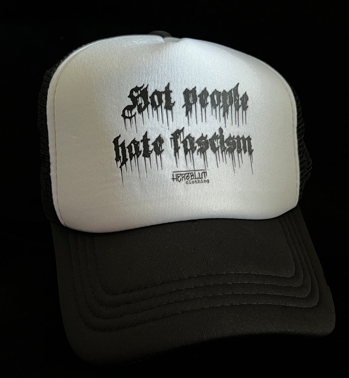 HOT PEOPLE - Trucker-Cap -  schwarz/weiß