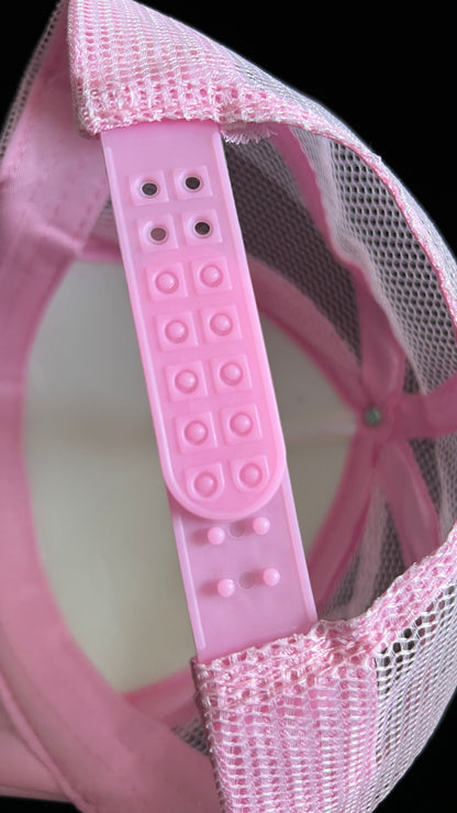 MY PUSSY, MY CHOICE - Trucker-Cap - rosa/weiß