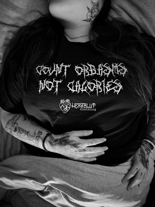 COUNT ORGASMS - T-Shirt - schwarz